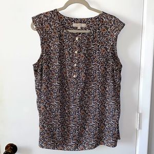 Floral Print Blouse